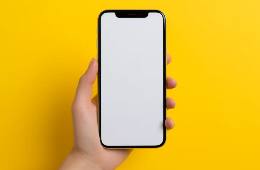 La pantalla de mi iPhone se puso Blanca ¿Qué hago?